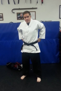 Dave in the dojo